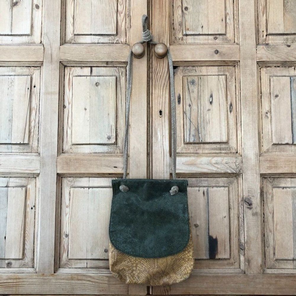 Liza Ganz Snake Printed‎ Crossbody Bag